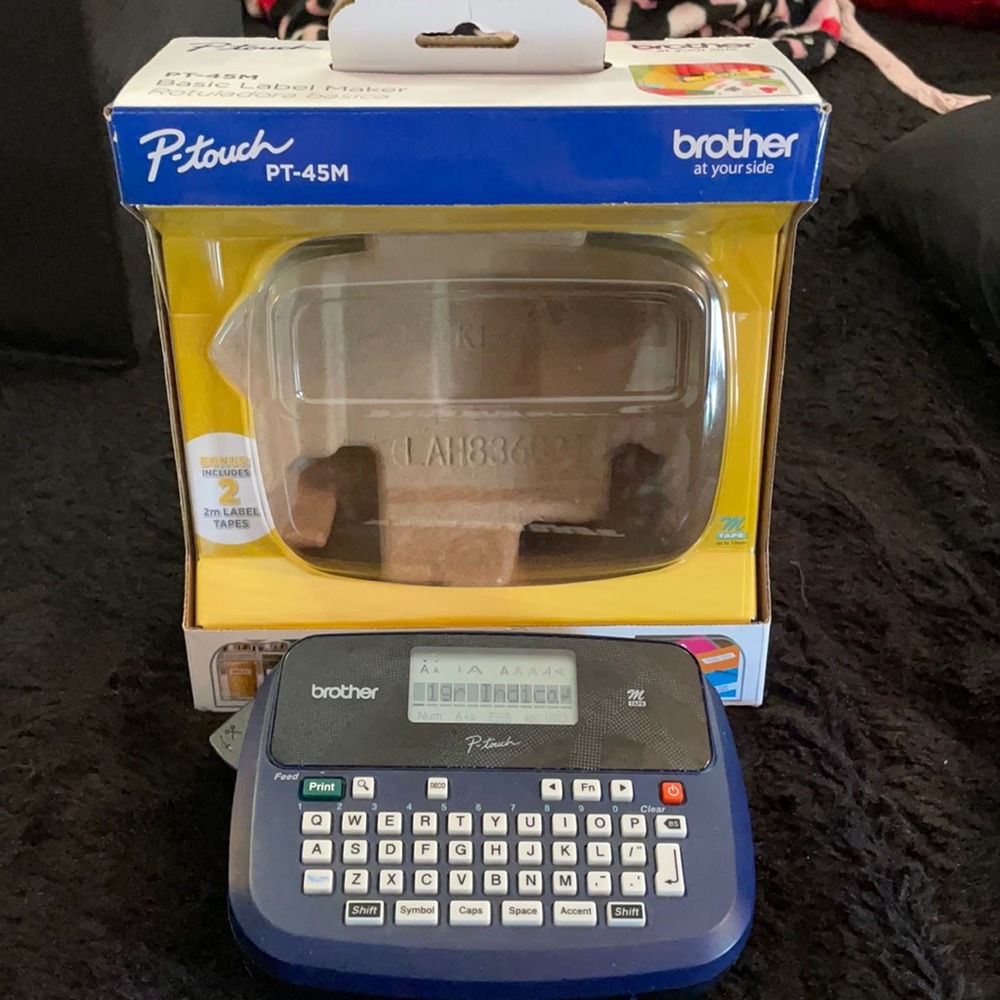 P-Touch Pt-45m Brother Label Printer